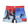 Boxer Rouge/Bleu à Imprimés Homme Freegun NIN