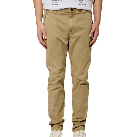 Pantalon Chino Marron Clair Homme Kaporal Kp Baros