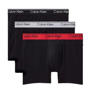 X3 Boxers Noir/Rouge Calvin Klein Jeans Boxer Brief
