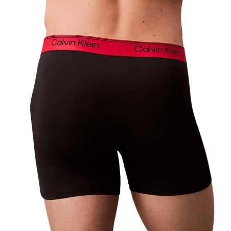 X3 Boxers Noir/Rouge Calvin Klein Jeans Boxer Brief