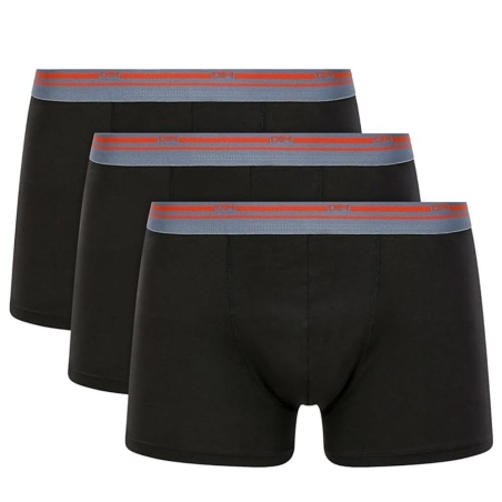 X3 Boxers Noir Homme Dim Classic Colors