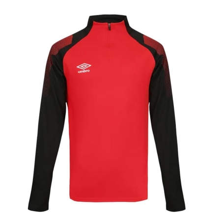 Sweat Rouge/Noire Homme Umbro Chal