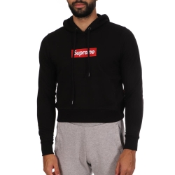 Sweat à Capuche Noir Homme Supreme Grip Patty