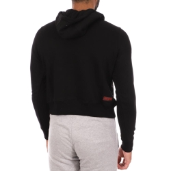 Sweat à Capuche Noir Homme Supreme Grip Patty