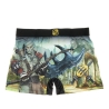Boxer Vert/Jaune Homme Freegun Soldat