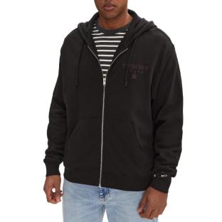 Sweat Zippé Noir Homme Tommy Hilfiger Varsity Tona