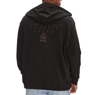Sweat Zippé Noir Homme Tommy Hilfiger Varsity Tona