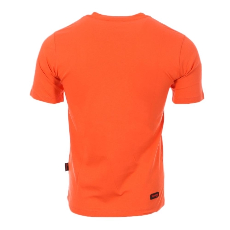 T-shirt Orange Homme Supreme Grip Italfigo