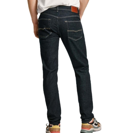 Jean Droit Bleu Brut Homme Pepe Jeans Tapered Jeans Stanley