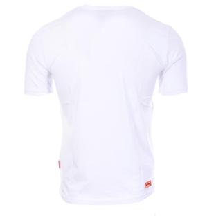 T-shirt Blanc/Rouge Homme Supreme Grip Michael