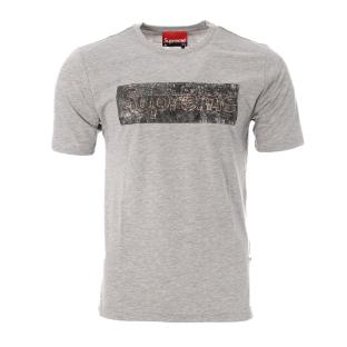 T-shirt Gris Homme Supreme Grip Ugo