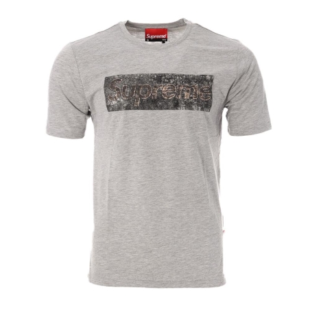T-shirt Gris Homme Supreme Grip Ugo