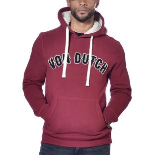 Sweat à Capuche Bordeaux Homme Von Dutch Must
