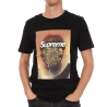 T-shirt Noir Homme Supreme Grip Gold