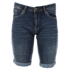 Short Bleu Homme Bermuda RMS26 Stone