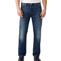 Jean Bleu Foncé Homme Levi's 501 Levis Original Dark