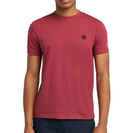 T-Shirt Bordeaux Homme Timberland Sleeve TB0