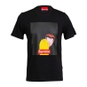 T-shirt Noir Homme Supreme Grip Cactus