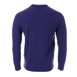 Pull Bleu Homme Lacoste Tricot AH1991