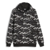 Sweat à Capuche Noir/Blanc Homme PUMA Aop