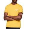 T-shirt Jaune Homme Tommy Hilfiger Global