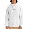 Sweat à Capuche Blanc Homme Quiksilver Fineline