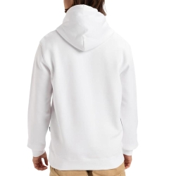 Sweat à Capuche Blanc Homme Quiksilver Fineline