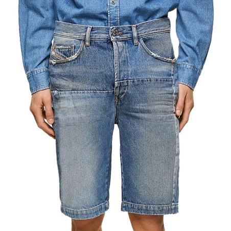Short bleu Homme Diesel D-macs