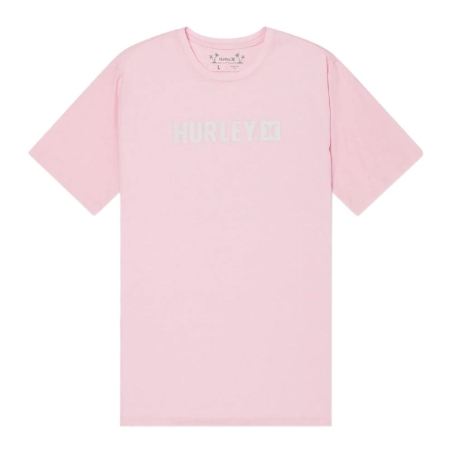 T-shirt Rose Homme Hurley The Box