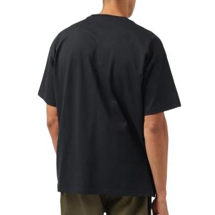 T-shirt Noir Homme Converse Mushroom