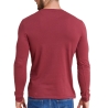 T-Shirt Manches Longues Bordeaux Homme Timberland Sleeve