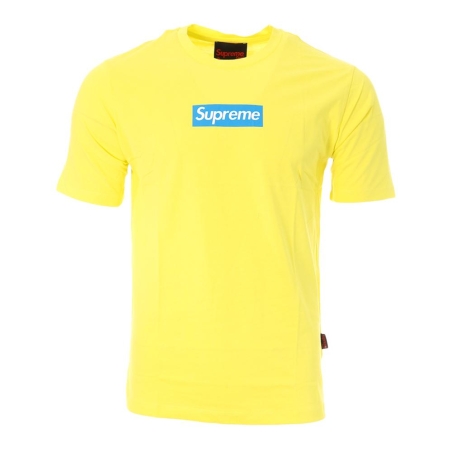 T-shirt Jaune/Bleu Homme Supreme Grip Michael
