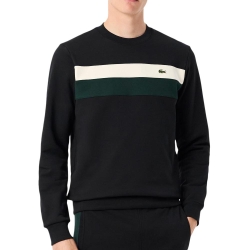 Sweat Noir/Vert Homme Lacoste SH5498