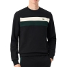 Sweat Noir/Vert Homme Lacoste SH5498