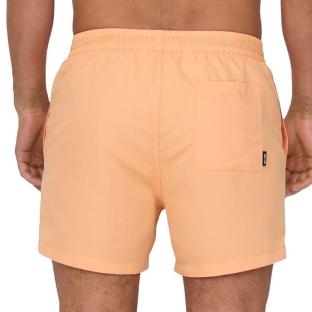 Short de Bain Orange Homme Only & Sons Sted Life Swim