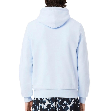 Sweat Bleu Clair Homme Lacoste Molleton