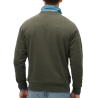 Sweat Kaki Homme Superdry Essential Logo Crew