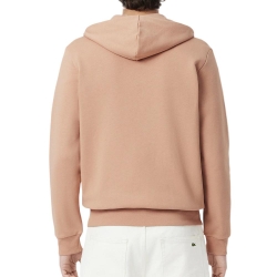 Sweat Zippé Orange Homme Lacoste Zipped
