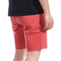 Short Rouge Délavé Homme Quiksilver Les Dunes