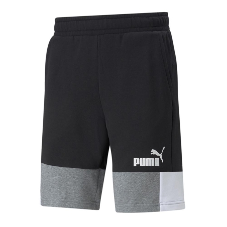Short Gris/Noir Homme Puma Ess Block