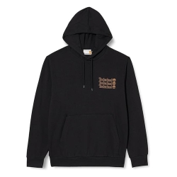 Sweat à Capuche Noir Homme Timberland Hoodie 2 Tier 3