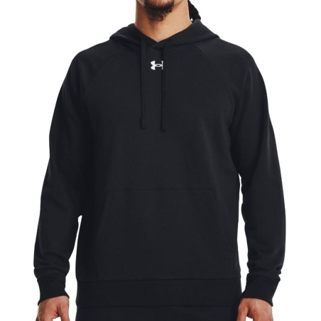 Sweat à capuche Noir Homme Under Armour Rival Fleece