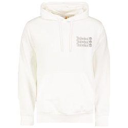 Sweat à Capuche Blanc Homme Timberland 2 Tier 3