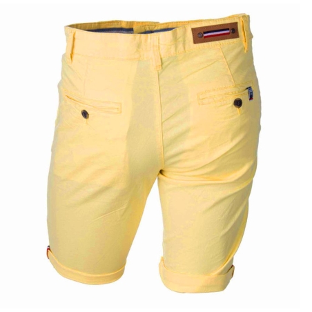 Short Chino Jaune Pale Homme La Maison Blaggio Venili