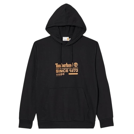 Sweat à Capuche Noir Homme Timberland 1 Tier 3