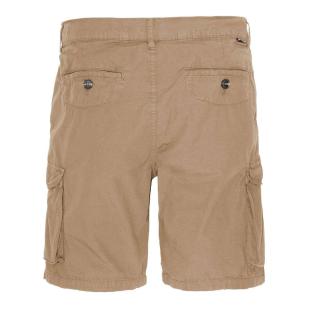 Short Beige Homme Schott Combat Canvas