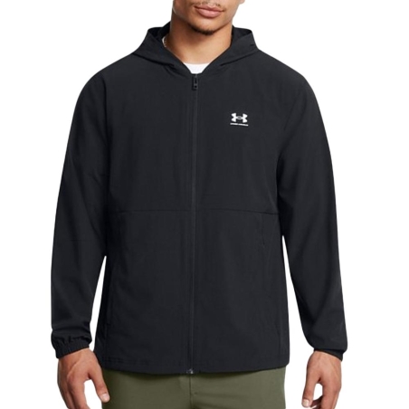 Sweat Zippé Noir Homme Under Armour Vibe
