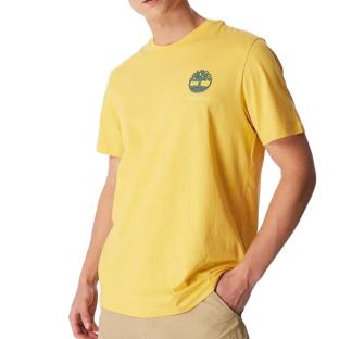 T-Shirt Jaune Homme Timberland TB0A5
