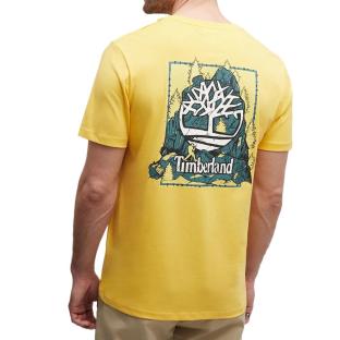 T-Shirt Jaune Homme Timberland TB0A5