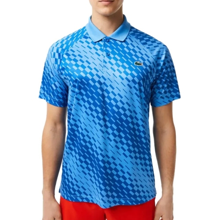 Polo Bleu Homme Lacoste DH5174